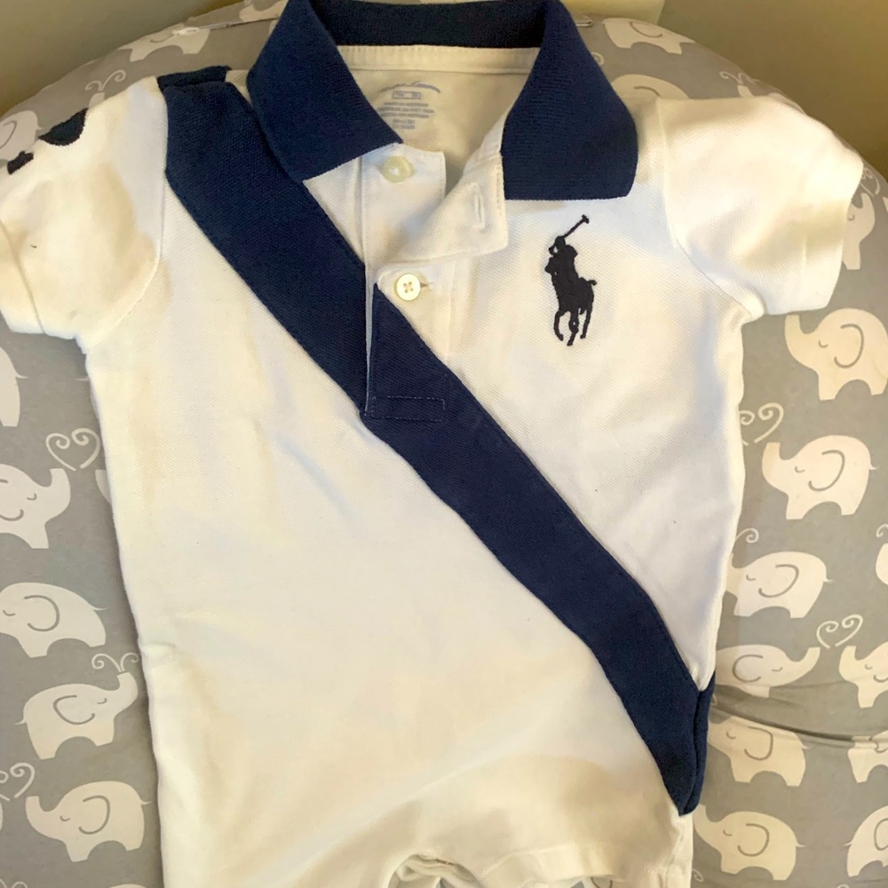 RALPH LAUREN POLO ROMPER